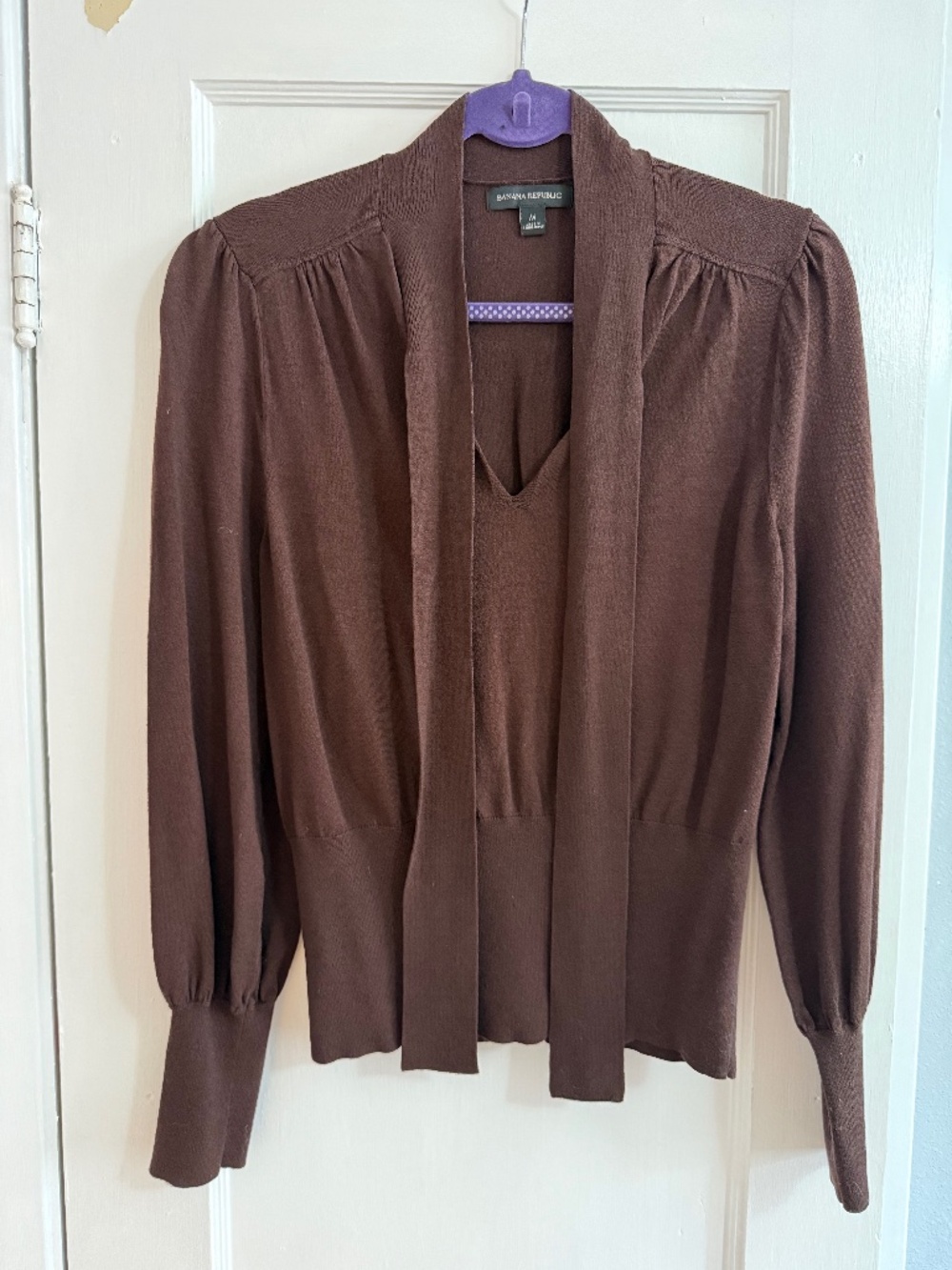 Banana Republic Brown Knit sweater M